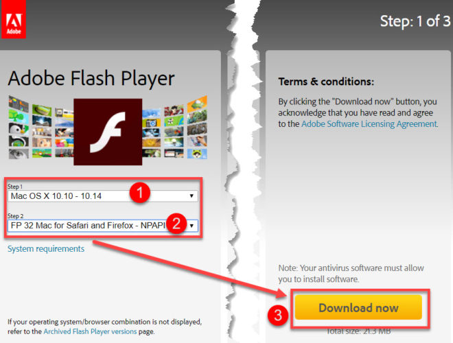 download adobe player for pc
